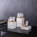 GobekUsa Crystal Stone Marble Entrance TV Cabinet Club Soft Decoration