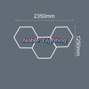 GobekUsa 6500K LED Hexagrid System for Workshop, Gym, Studio - 2 Year Warranty
