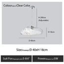 GobekUsa Glass Cloud Chandelier LED Pendant Lamp for Villa Staircase & Hotel