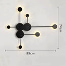 GobekUsa Geometry LED Wall Light for Living Room Bedroom Decor
