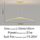 GobekUsa LED Pendant Lamp - Minimalist Hanging Light for Dining Room & Home Decor