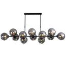 GobekUsa LED Glass Ball Pendant Light for Dining Kitchen Bedroom Chandelier Island Decor