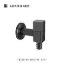 GobekUsa Brass Black Wall Mount Garden Faucet for Extended Outdoor Use