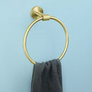 GobekUsa Gold Hardware Set: Towel Bar, Toilet Paper Holder, Robe Hook, Cup Hanger