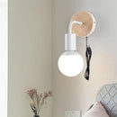 GobekUsa Iron Art Wall Light: Modern & Simple Fixture for Bedroom, Living Room, Stairway - E27