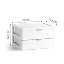 GobekUsa Desktop Organizer Drawer Cosmetic Rack Jewelry Storage Box