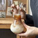 GobekUsa Glass Cafe Coffee Cup Water Cup Iced Latte Americano Juice Glass