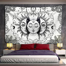 GobekUsa Celestial Mandala Tapestry Wall Hanging for Dorm Decor & Psychedelic Vibes