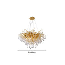 GobekUsa Crystal Ceiling Chandelier: Modern Luxury for Living, Dining, Bedroom, Hotel, Hall Décor