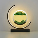 GobekUsa LED Hourglass Quicksand Desk Lamp, Unzip Decor, Night Light, Holiday Gift