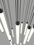 GobekUsa LED Staircase Chandelier for Home Hotel Hall Lighting