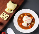 GobekUsa Cartoon Animals Sushi & Sandwich Mold Set for Kids' Breakfast & Bento
