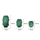 GobekUsa Green Sea Cucumber Glass Vase Terrarium for Home Decoration