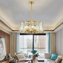 GobekUsa Crystal Pendant Chandelier - Ideal for Living Room, Bedroom, Kitchen, or Wine Shop.