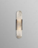 GobekUsa Linear Marble Chandelier: Modern Circular Alabaster Pendant Light