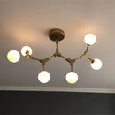 GobekUsa Iron Magic Molecular Pendant Lights for Living Room Dining Room Decor