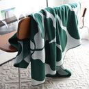 GobekUsa Jacquard Imitation Cashmere Throw Blanket - Soft & Cozy Home Decor Essential