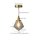 GobekUsa Bubble Glass LED Hanging Light Minimalism Pendant Lamps