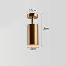 GobekUsa Gold Long Arm Ceiling Pendant with Rotating LED Spotlights