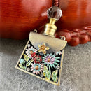 GobekUsa Enamel Perfume Bottles: Metal Handicraft Collection for Home Decor & Gift