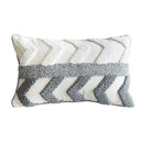 GobekUsa Geometric Tufted Tassel Cushion Cover 30x50cm/45x45cm