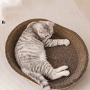 GobekUsa Cat Scratch Lounge Bed & Training Toy - Cat Scratcher Board for Sharpening Nails