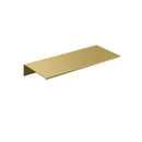 GobekUsa Brushed Gold Bathroom Shelf Wall Mounted Shampoo Holder Rack Aluminum Basket