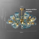 "GobekUsa Glass Chandelier for Modern Dining Room Decor 2024"
