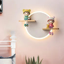 GobekUsa LED Wall Lamp: Modern Nordic Design for Children's Room, Aisle, Bedroom, Living Room