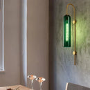 GobekUsa Green Glass Nordic Pendant Light E27 Suspension Fixture for Living and Bedroom