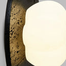 GobekUsa Black Travertine LED Wall Lights Modern Home Decoration Bedside Lamps