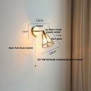 GobekUsa LED Wall Lights Nordic Modern Bedroom Dining Room Coffee Bedside Lamp Sconce