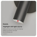 GobekUsa Gold Aluminum LED Wall Lamp Rotatable for Bedroom Living Room Office
