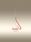 GobekUsa Glass Globe Pendant Lamp for Bedroom Living Room Kitchen Island