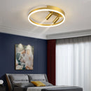 GobekUsa Gold LED Ceiling Lights Remote Control Dimmable Living Room Kitchen Lighting