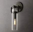 GobekUsa Glass Wall Lamp Industrial Style Retro Sconce for Bedroom Study Loft Dining Room