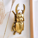 GobekUsa Golden Beetle Resin Handicrafts - Background Wall Decoration