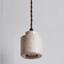 GobekUsa LED Hanging Light Fixture Yellow Travertine Nordic Wire Adjustable Pendant Lamp