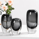 GobekUsa Crystal Glass Flower Terrarium Vase: Home Decoration & Floral Accessory
