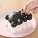 GobekUsa Baby Panda Sushi Mold & Sandwich Cutter Set | DIY Rice & Bread Mold Collection