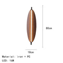 GobekUsa Brown Metal Leaf Wall Sconce 3000K Modern Lamp for Home, Parlor, Bedroom