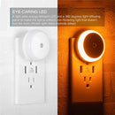 GobekUsa LED Night Light Smart Sensor Plug-in Wall Night Lamp for Home Bedroom Hallway