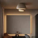 GobekUsa Cream Wind LED Ceiling Chandelier for Minimalist Living Spaces