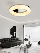 GobekUsa Elegant Alabaster Marble Ceiling Chandelier for Living Room Bedroom