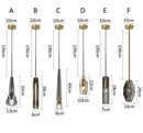 GobekUsa Crystal Copper Chandelier: Elegant American Design for Living Room, Bedroom, and Study