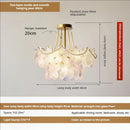 GobekUsa Leafless Crystal Chandelier: Modern French Living Room & Bedroom Lighting
