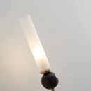 GobekUsa Copper Base Glass Shade Wall Lamp for Modern Living Room Decor