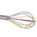 GobekUsa 8-Inch Stainless Steel Silicone Whisk Mixer for Baking & Cooking
