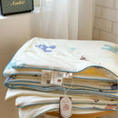 GobekUsa Children Cartoon Summer Cooling Quilt - Double Bed Breathable Thin Blanket Duvet