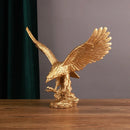 GobekUsa Dapeng Eagle Wings Resin Art Statue Ornament for Home and Office Decor